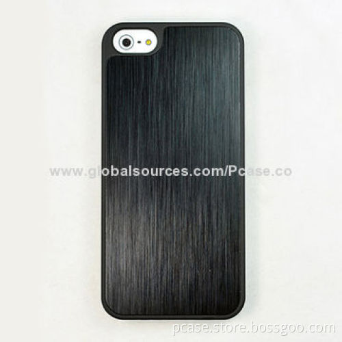 PC case for iPhone 5 with superior PC and alloy co-molded